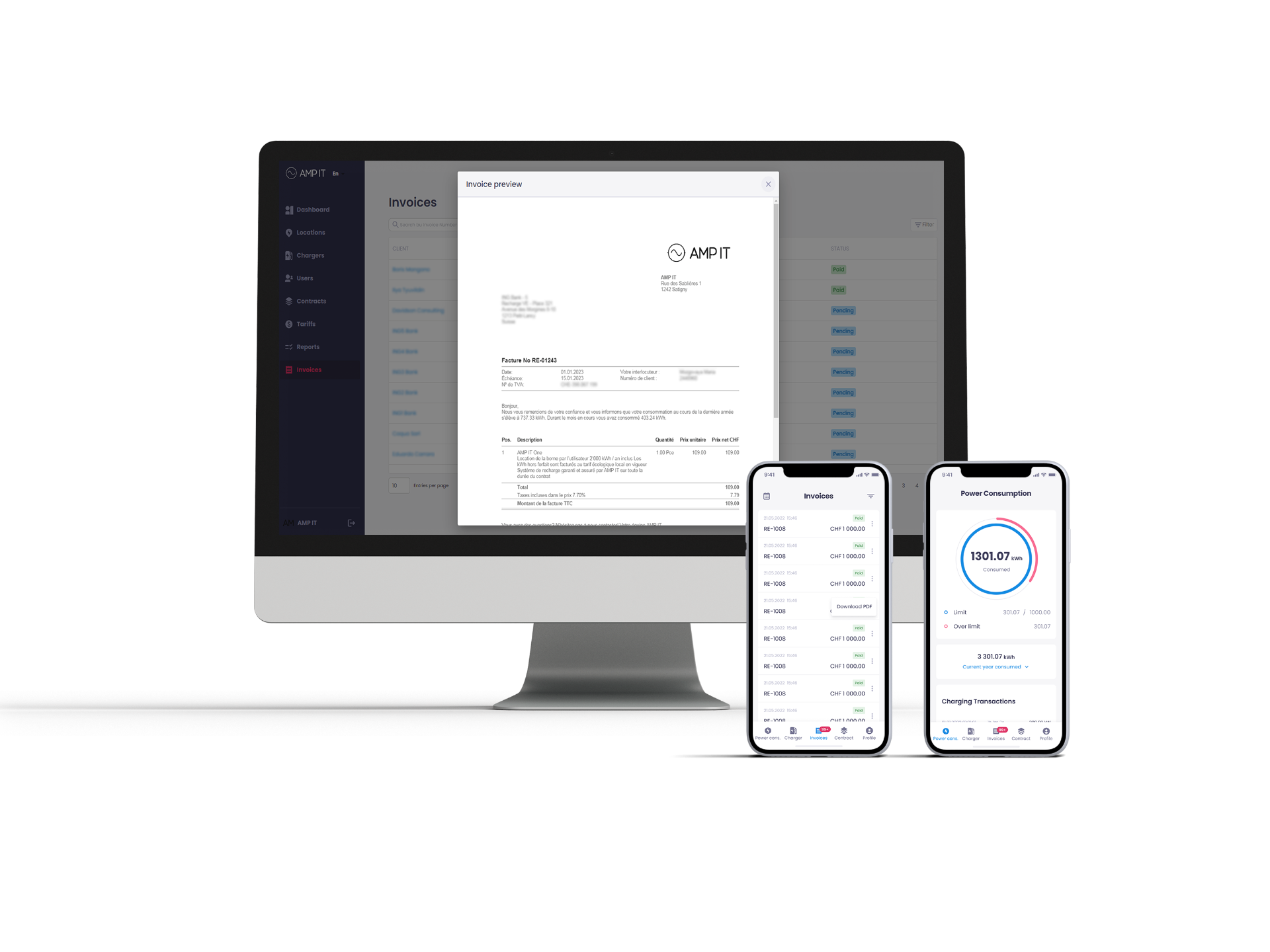 Панель керування AMP IT Hub 2